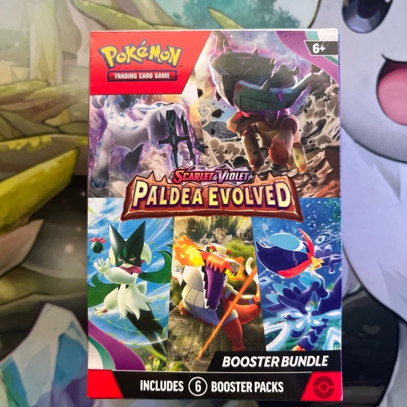 pokemon trading card game paldea evolved TCG: Scarlet & Violet Includes six booster packs from the Pokmon TCG Paldea Evolved Booster Bundle Trading